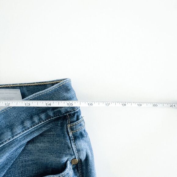 Cruel Girl Slim Straight Leg Denim Jeans Mid Rise Blue Wash Size 11 - Picture 7 of 13